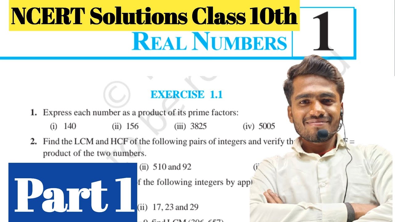 🔥 Real Numbers Class 10 | Chapter 1 | Exercise 1.1| Full Chapter + PYQs | CBSE and jac 2026