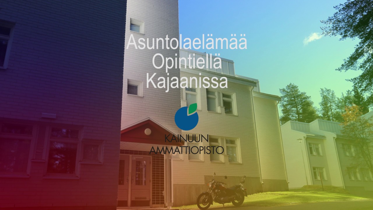 Asuntolaelämää Kainuun ammattiopistolla