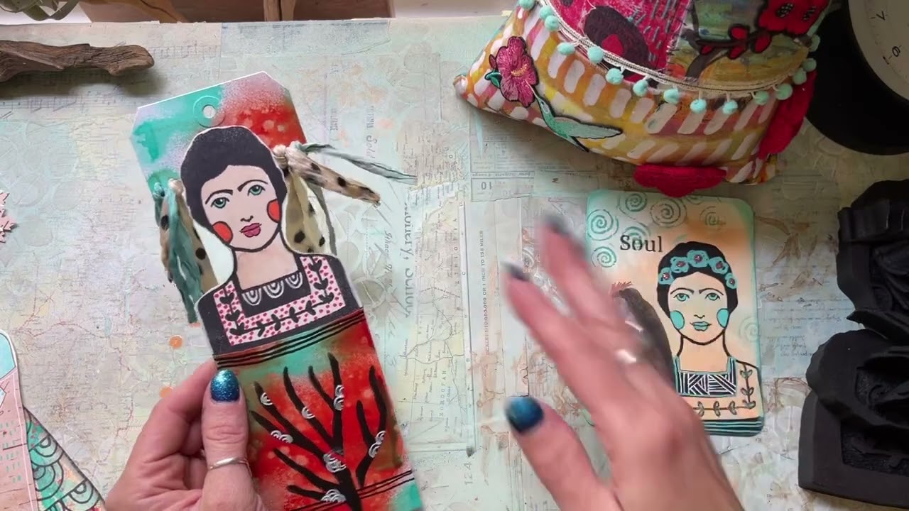 New Frida Stamps with ArtFoamies
