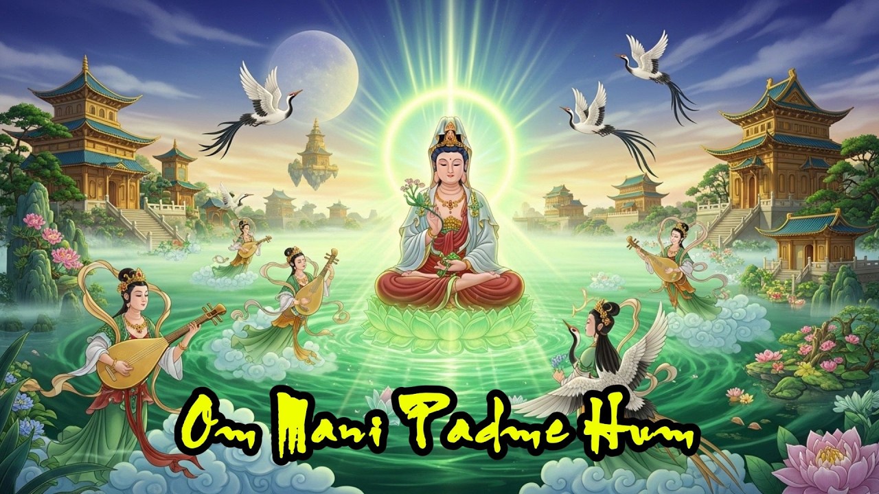🌸 Om Mani Padme Hum | Lục Tự Đại Minh Chân Ngôn · Nghe mỗi ngày Hóa Giải Vô Minh · Khai Mở Tâm Bồ Đề