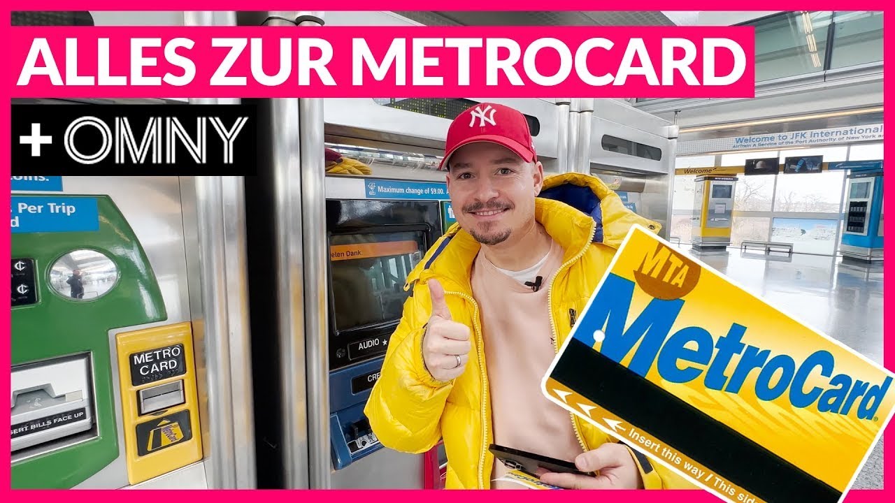 🟨 So funktioniert die MetroCard New York & OMNY für die Subway 2026!