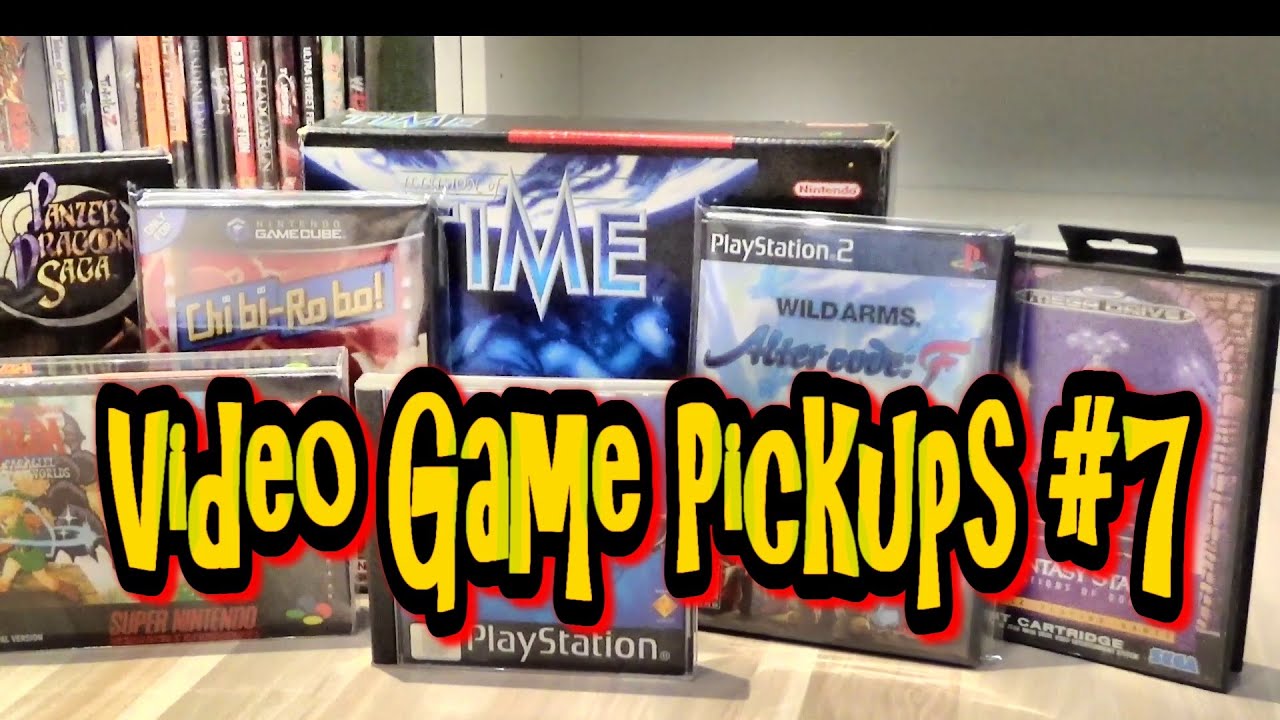Video Game Pickups #7 - Big Boxes, Hacks, Imports und Panzer Dragoon Saga | Raketenjansel