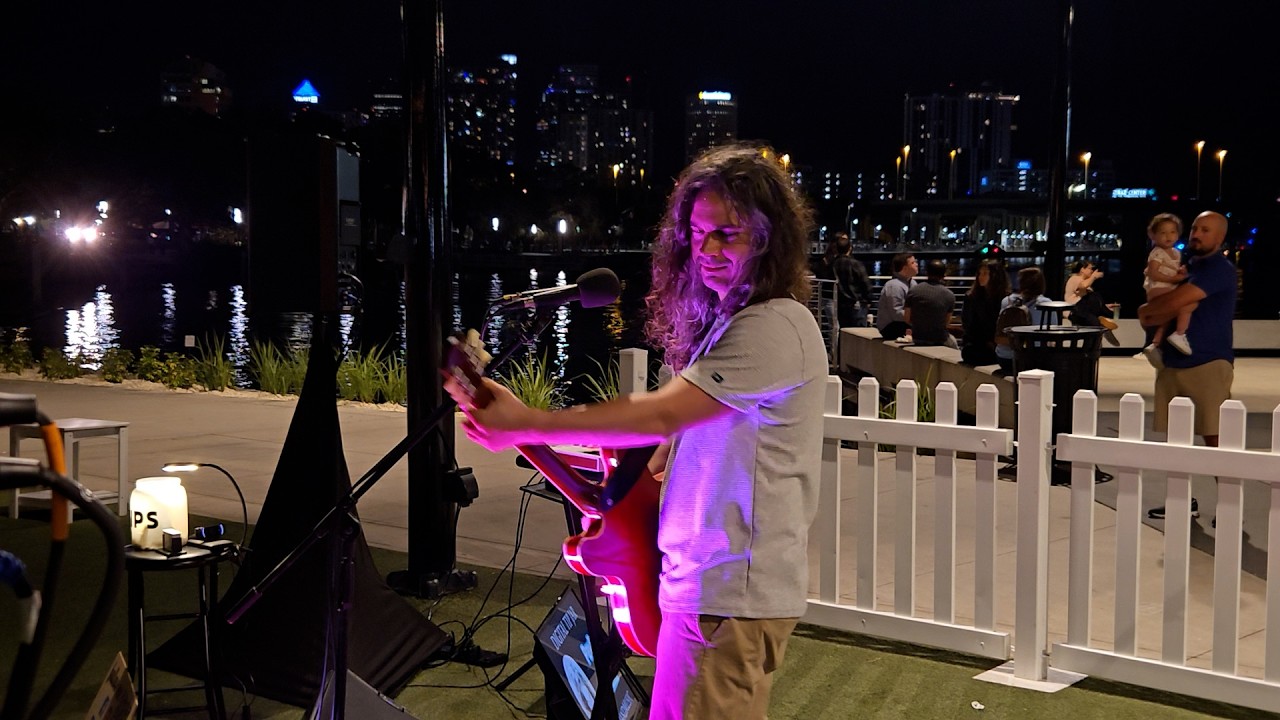 Downtown Tampa Live Stream | IRL Musician Live-Looper #livelooping #tampa #livemusic