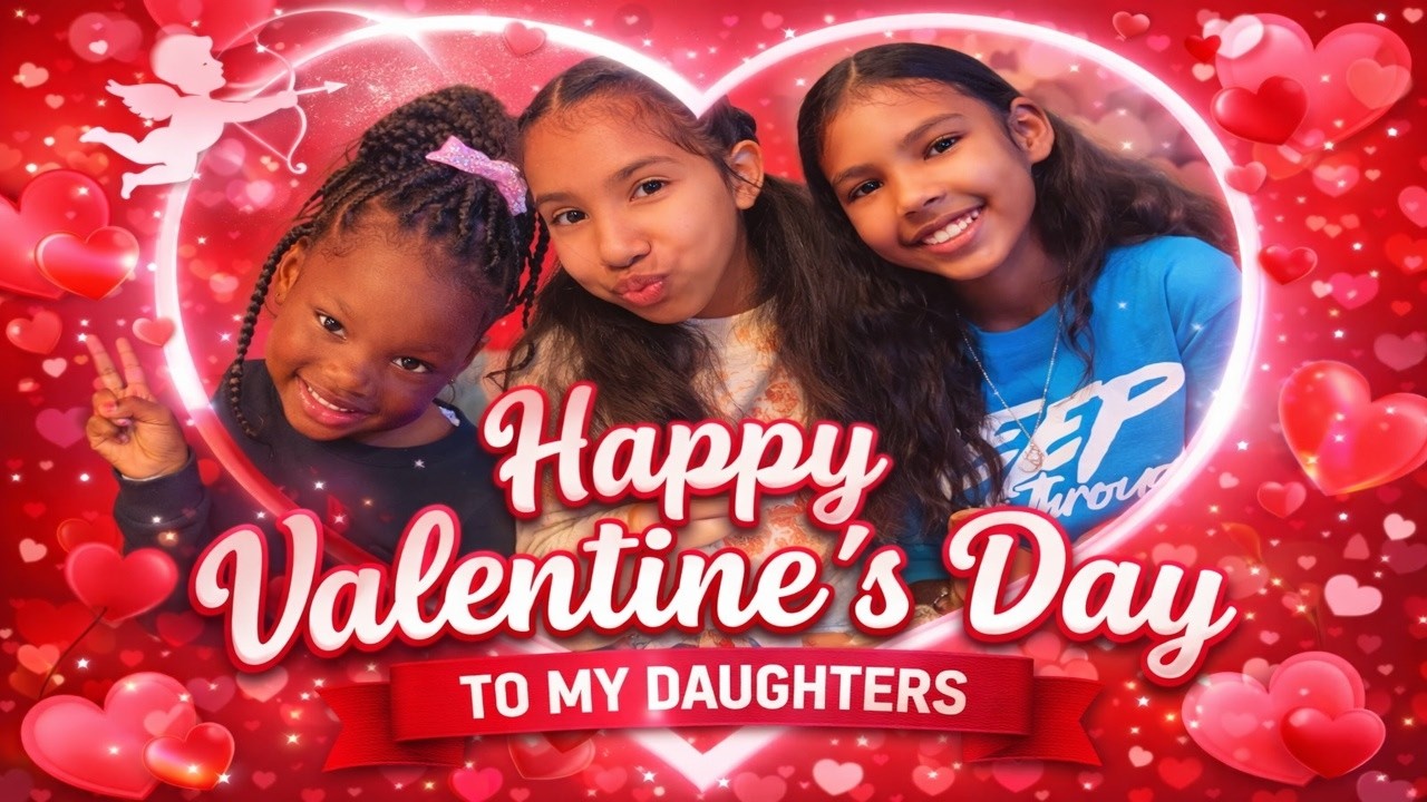 Happy Valentine’s Day to ALL My Daughters ❤️ | Daddy Loves You Forever
