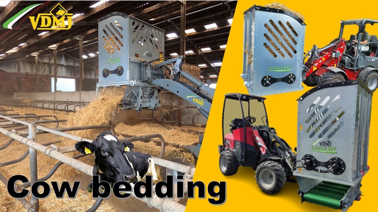 Stable Boy in livestock, in de veeteelt, dans le secteur de l'élevage - VDMJ Machinery