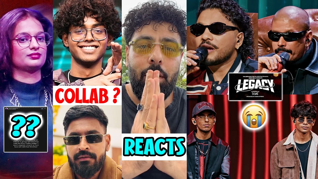 OG TEHRAN ON EMIWAY COLLAB⁉️, BADSHAH REACTS ON HATE, RAP SHOW LEGACY😭GAMAK, SMOKE, MC SQUARE