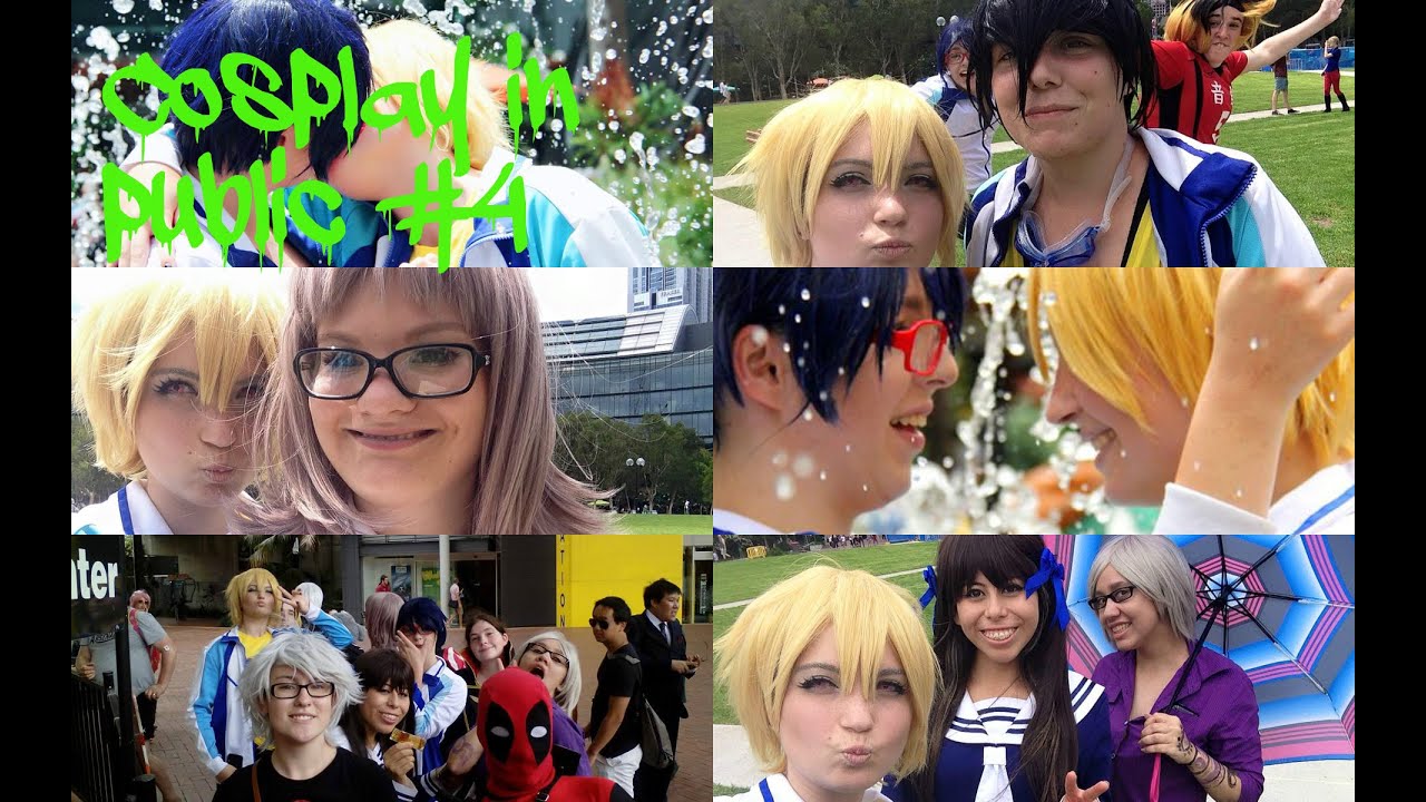 Cosplay in public #4 (FREE!, haikyuu)