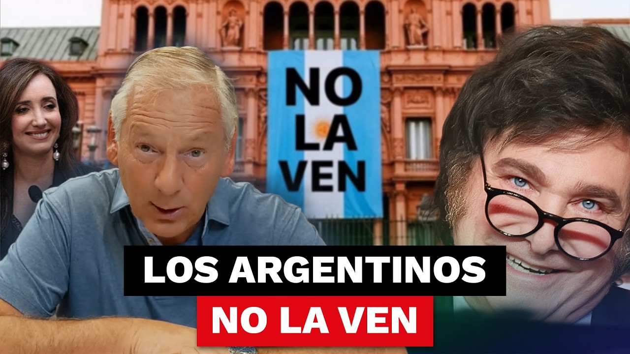 ⚠️ LA CRISIS ECONÓMICA ACELERA LA CAÍDA DE LA IMAGEN DE MILEI 🤡