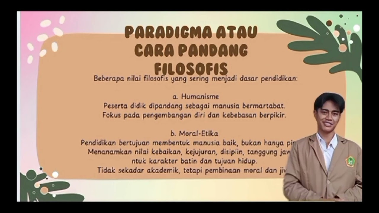 LANDASAN FILOSOFIS PENDIDIKAN KELOMPOK 1 ANGKATAN 2025