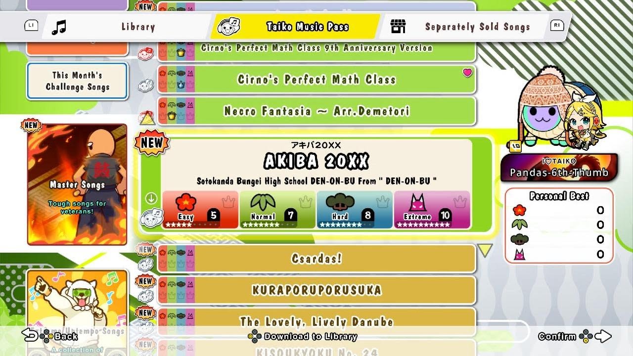 Taiko 2 Songs 1.8 Speed
