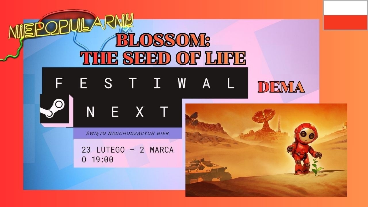Robocik ratuje świat Blossom: The Seed of Life Demo 🌸✨ #1