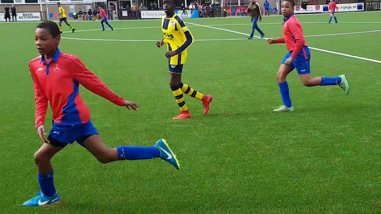 JOS Watergraafsmeer JO13-1 - AS'80 JO13-2 1e helft | 28-4-2018