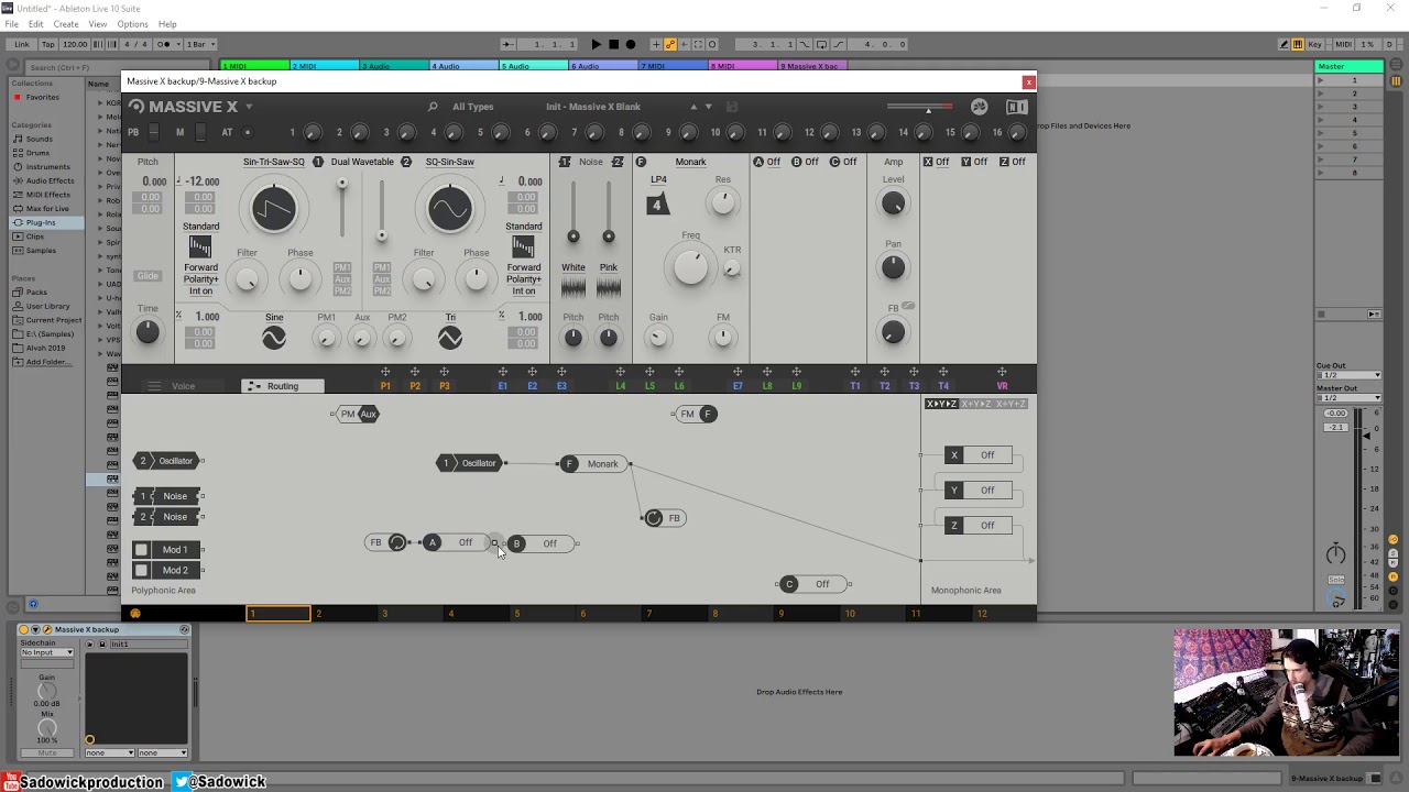 Massive X - Feedback Conditioning