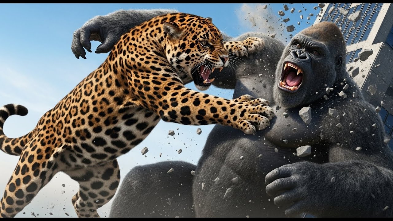 Jaguar vs Kong: Mother's Fury Unleashed - Epic CGI Monster Battle