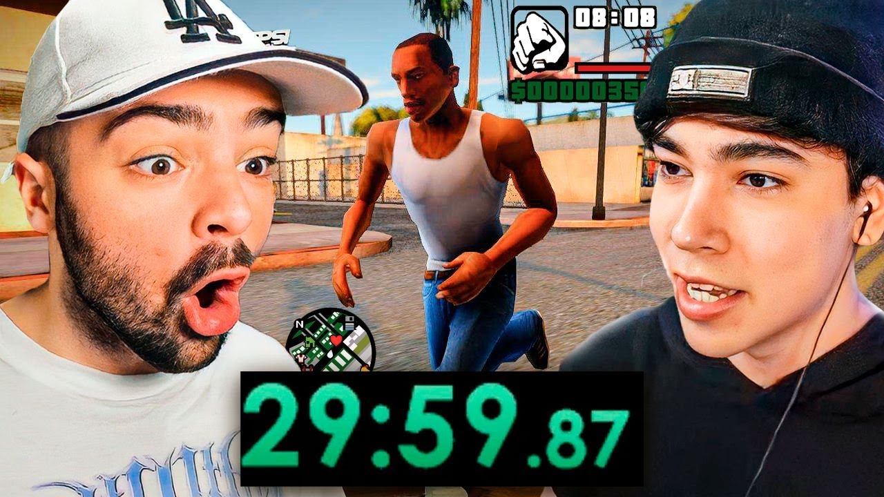 SPREEN me RETA a un SPEEDRUN de GTA SAN ANDREAS