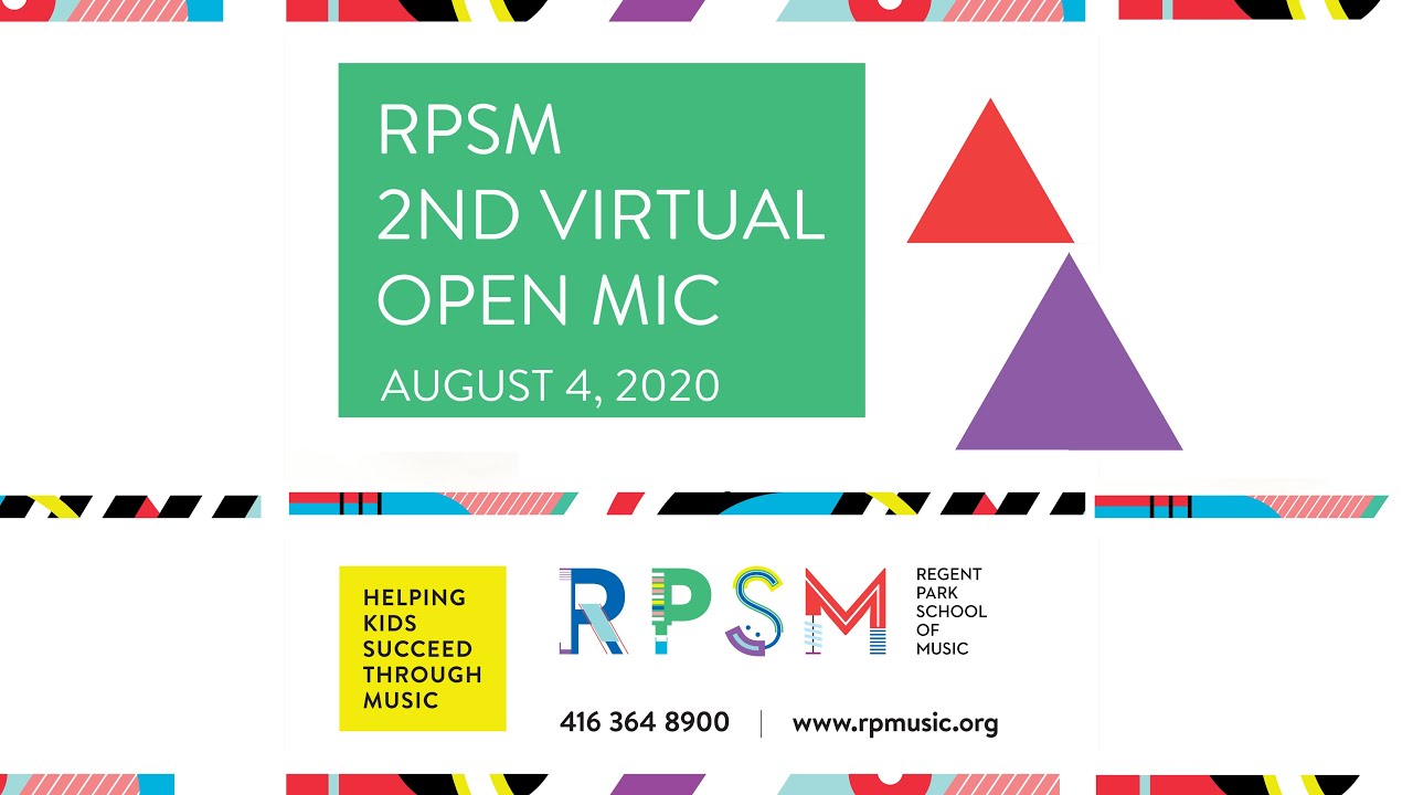 RPSM 2nd Virtual Open Mic