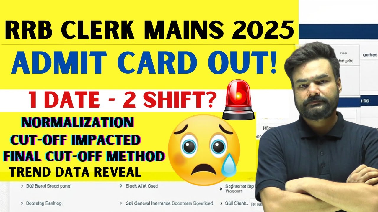 IBPS RRB Clerk Mains 🚨 | Total Shift Normalization Impact | Marks Badhenge Ya Ghatenge? 😱