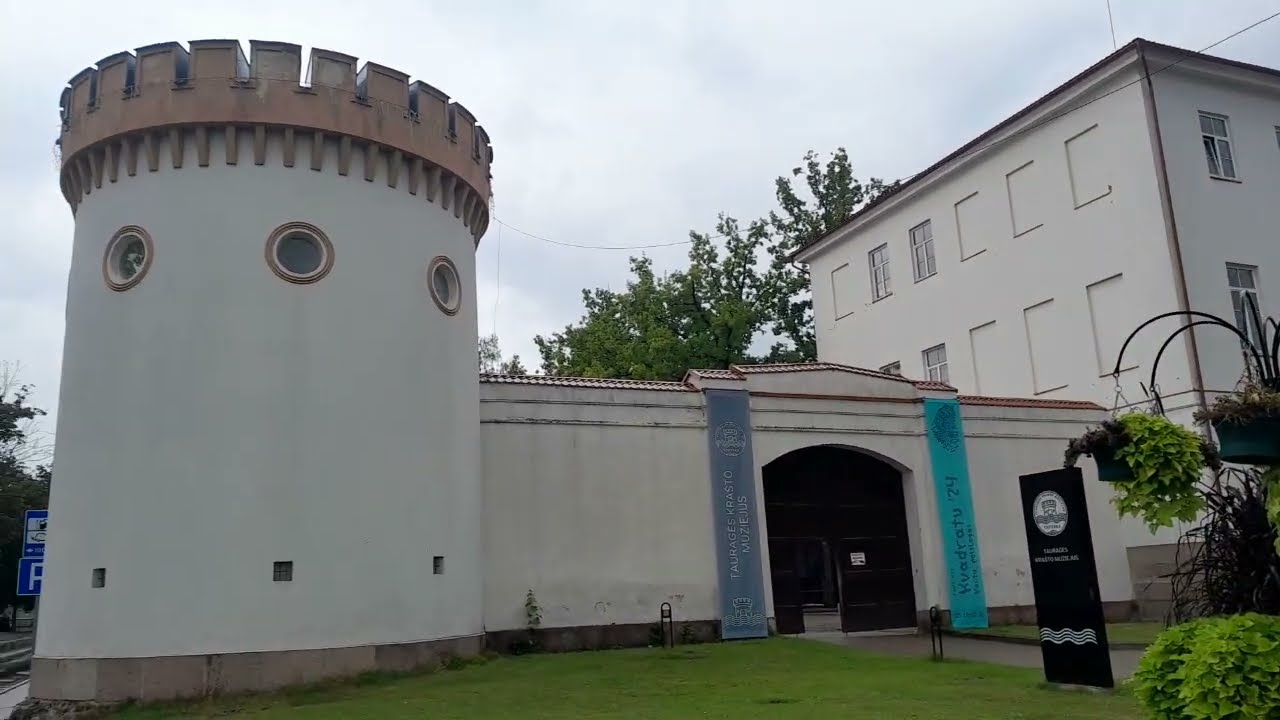 Taurogi  zamek i miasto Litwa (Lietuva)