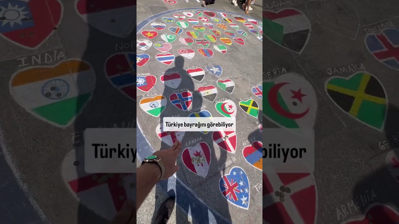 T&uuml;rk bayrağı yok❗️ #gezi #travel #almanya #t&uuml;rkiye