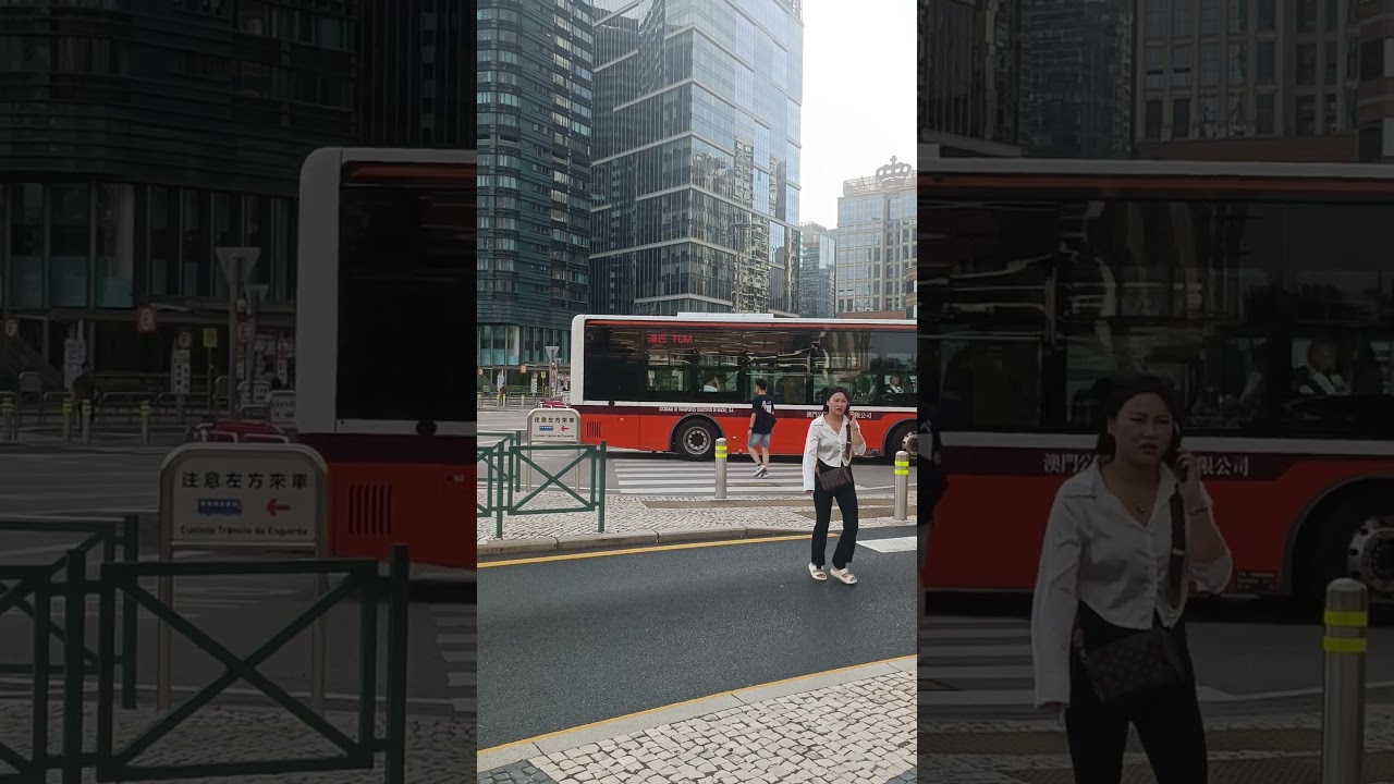 #WALKERAROUNDCITY ⚫ POV TERMINAL BUS 🇨🇳 🇲🇴#bus #povbus #terminal #terminalbus #trendingshort #viral