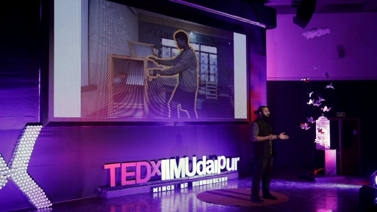 Преодолевая разрыв между людьми и политикой | Nagakarthik MP Rao | TEDxIIMUdaipur