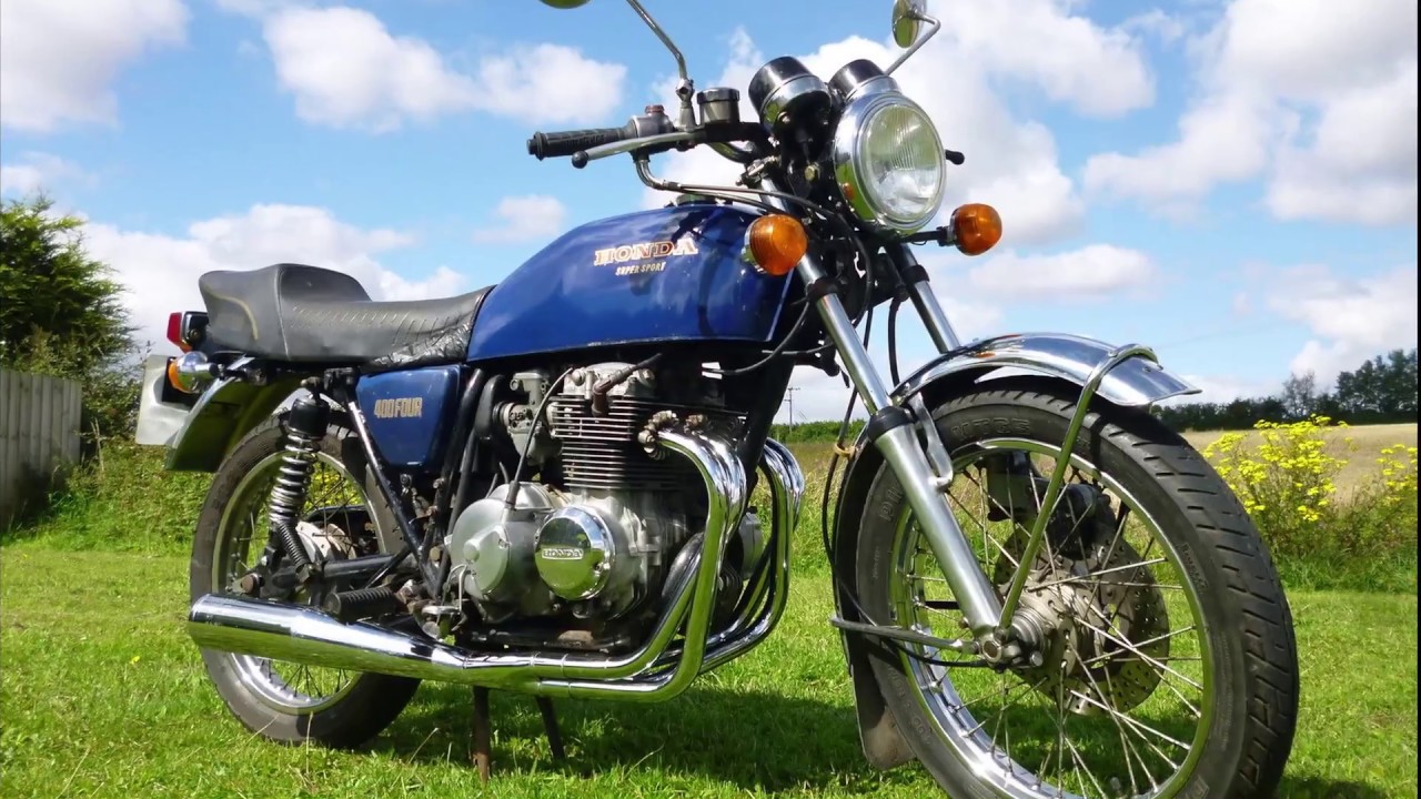 Honda 400 4 Restoration it lives.