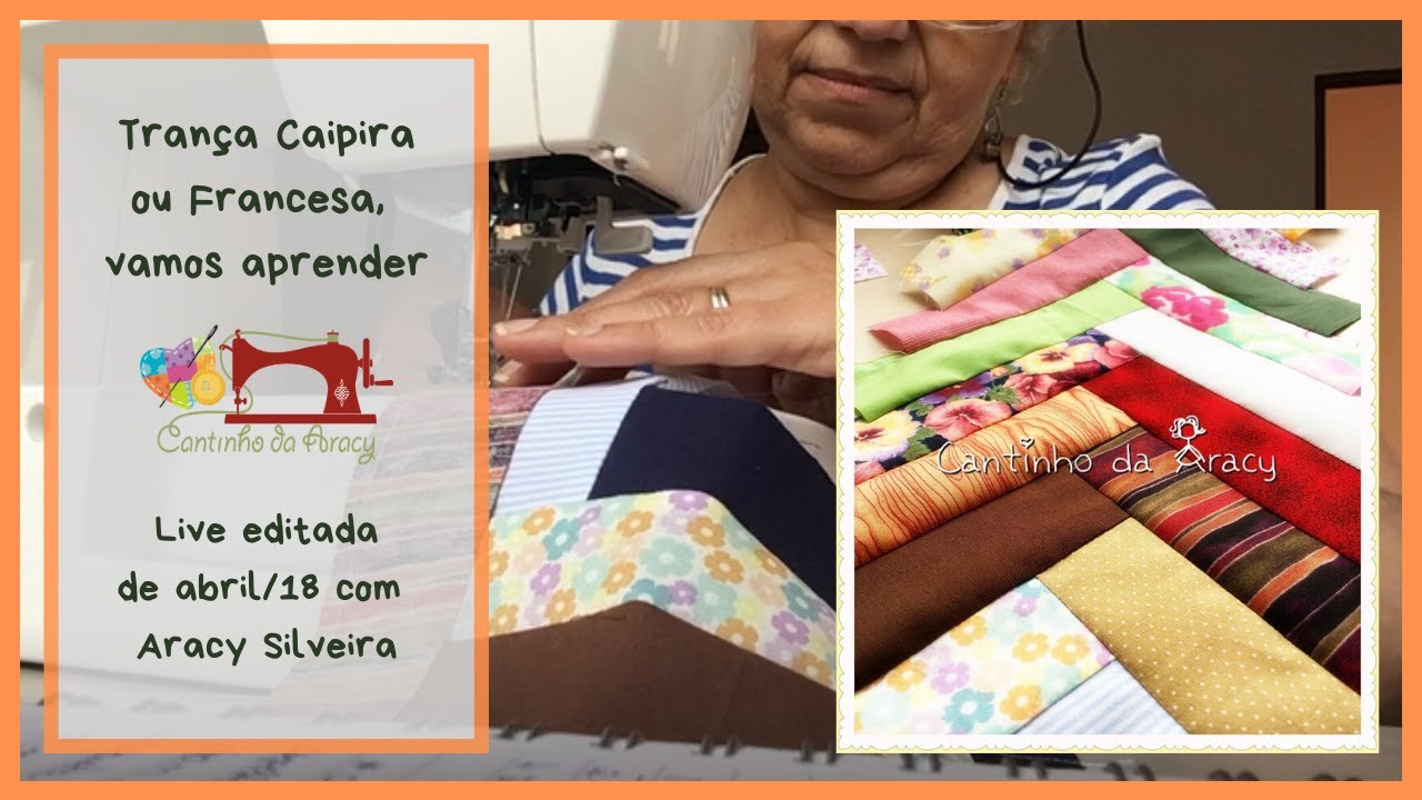 Trança Caipira ou Francesa, vamos aprender