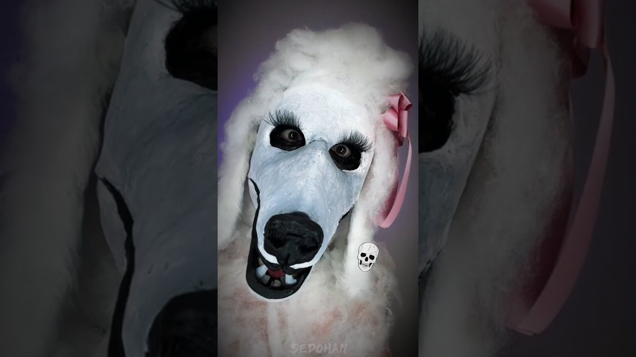 Power Of Creepy Makeup ☠️💀 #edit  #makeup