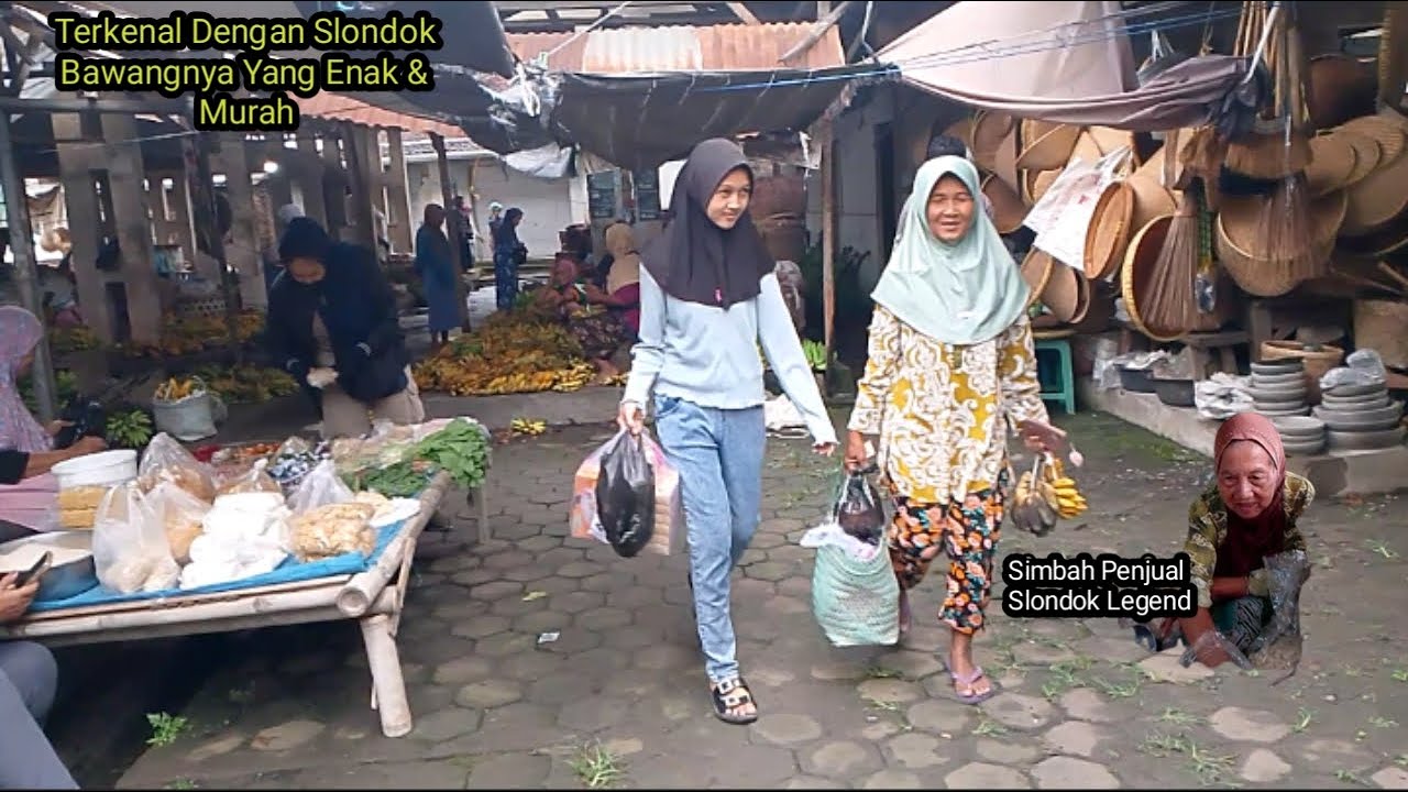 Pasar Tradisional Sentolo Lama Kulon Progo Yogyakarta
