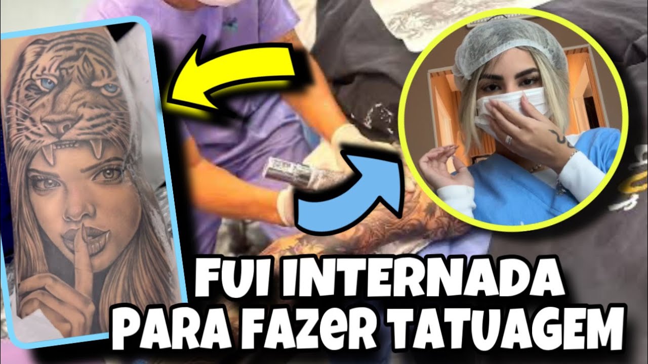 TOMEI ANESTESIA GERAL PARA FAZER TATUAGEM