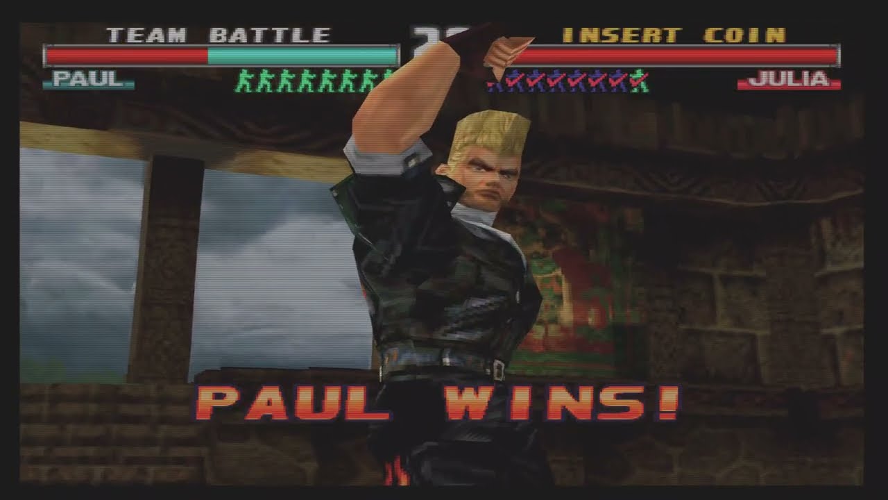Paul Punches All - Team Battle Mode Part 3 - Tekken 3 PS 5 Gameplay