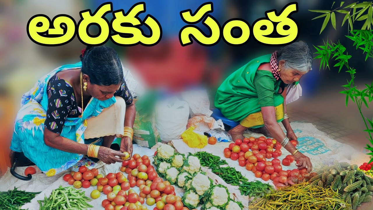 Part 2 Araku tribal vegetable market || tribal vegetable prices in Andhra Pradesh