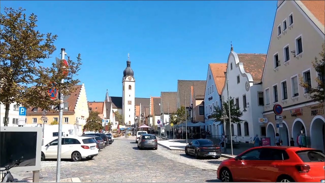 Schwandorf Spaziergang. Bayern  3/5 (Швандорф Бавария.)