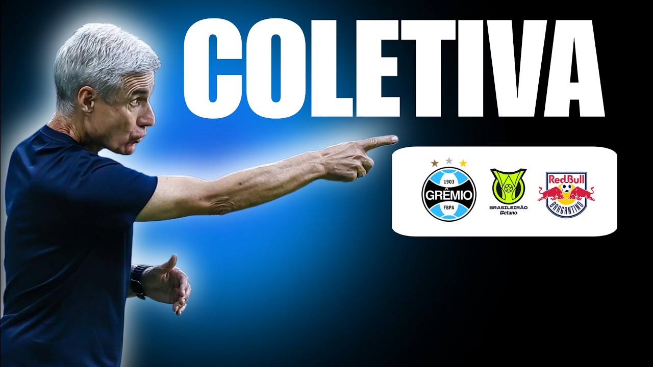 COLETIVA de LUÍS CASTRO pós-jogo GRÊMIO 1x1 BRAGANTINO
