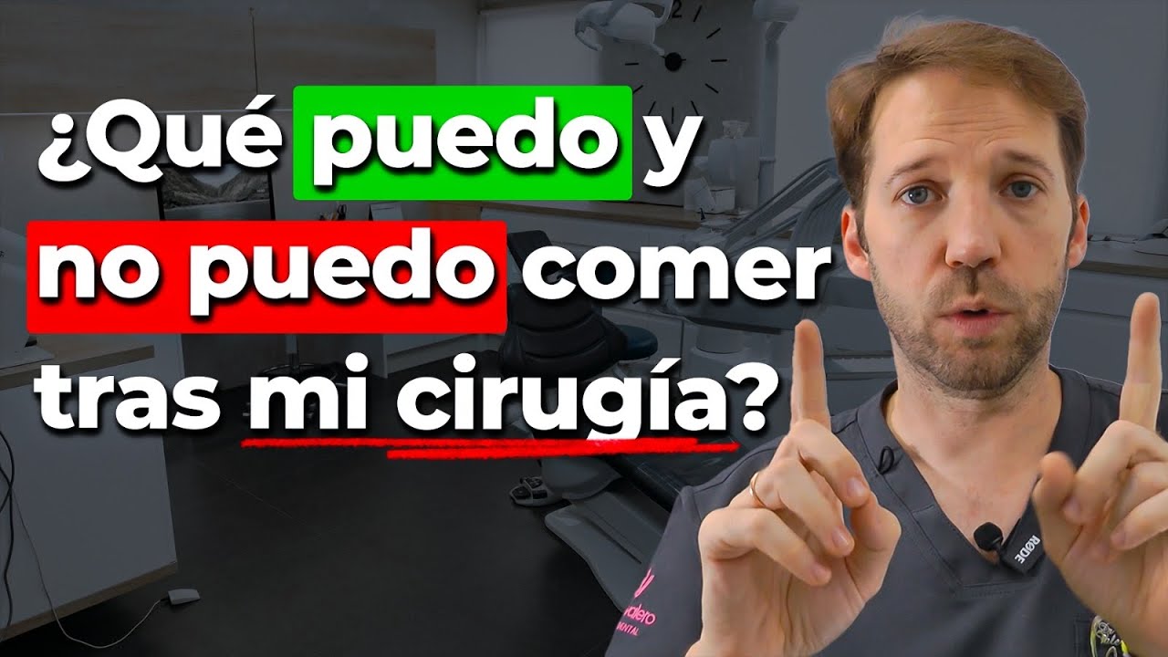 🚨Que puedes COMER JUSTO despu&eacute;s de una Cirug&iacute;a de IMPLANTES DENTALES