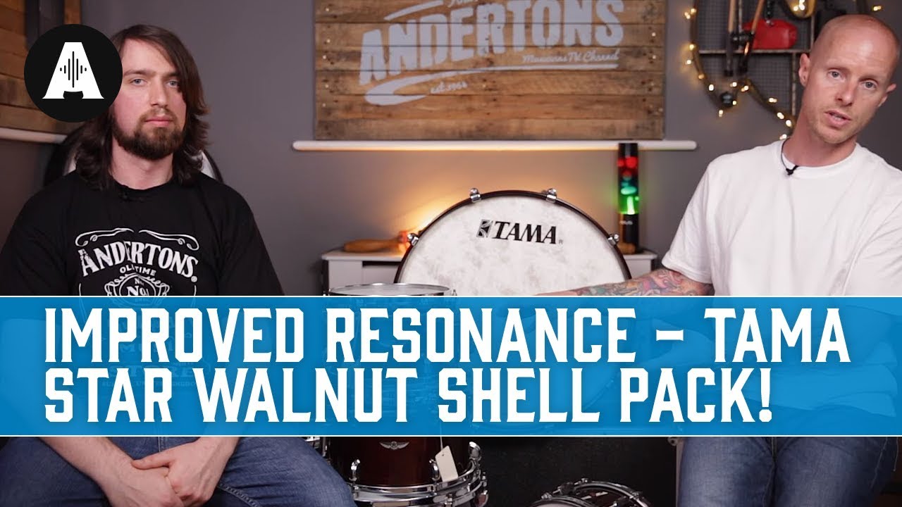 Улучшенный резонанс с набором Tama Star Shell Pack! - Andertons Music Co.