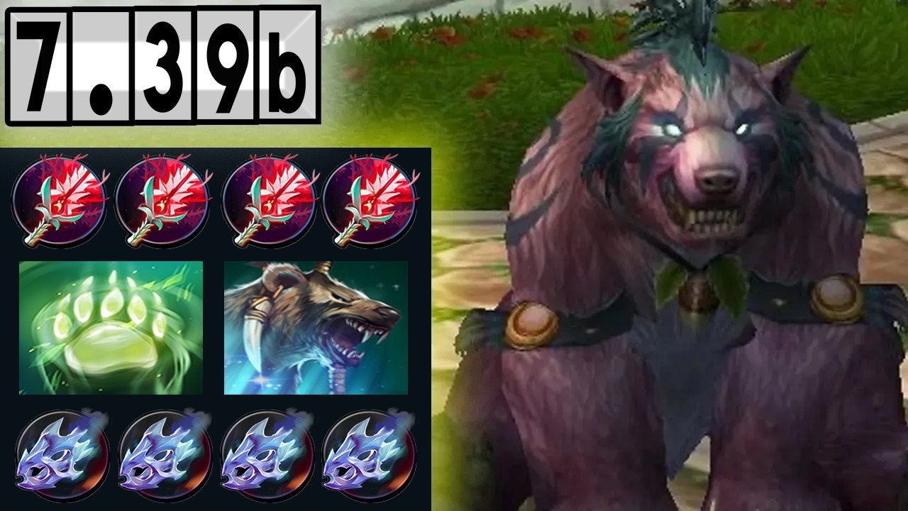 Lone Druid - 26 KILLS! [Full Match Gameplay Dota 2] 7.39b