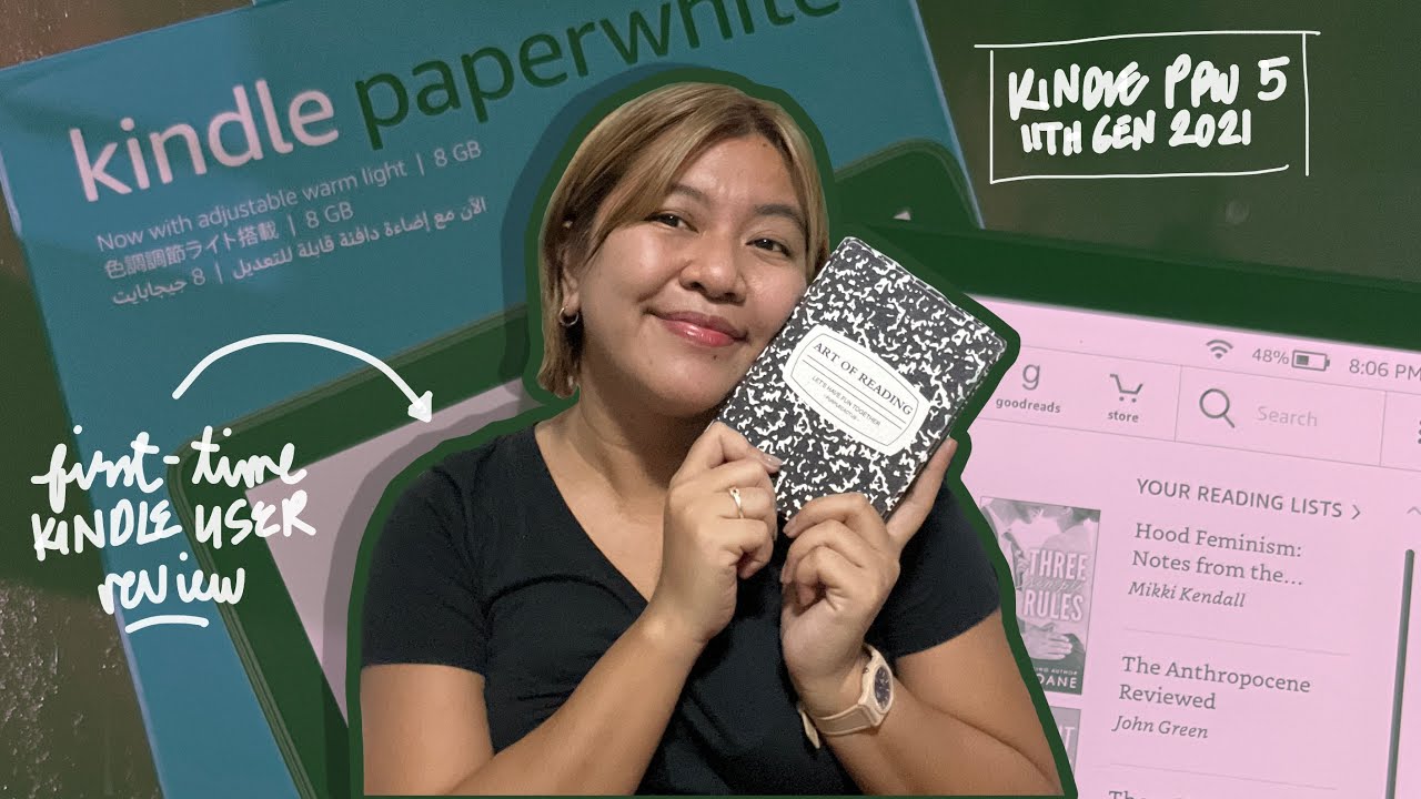 as a first-time kindle user | kindle paperwhite 5 11th gen review
