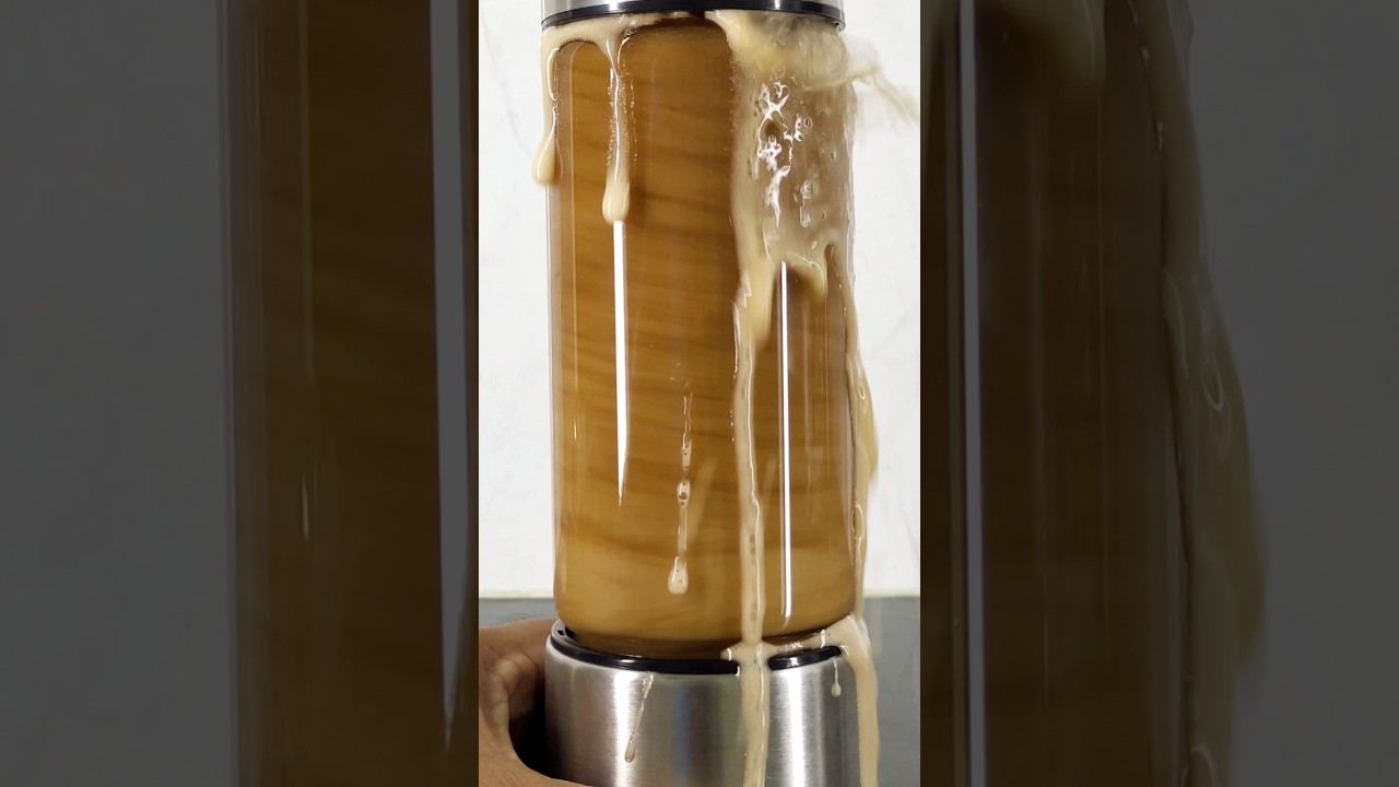 Will it Explode? Thums Up in a Portable Blender! 🥤 #shorts #shortvideo #asmr #satisfying