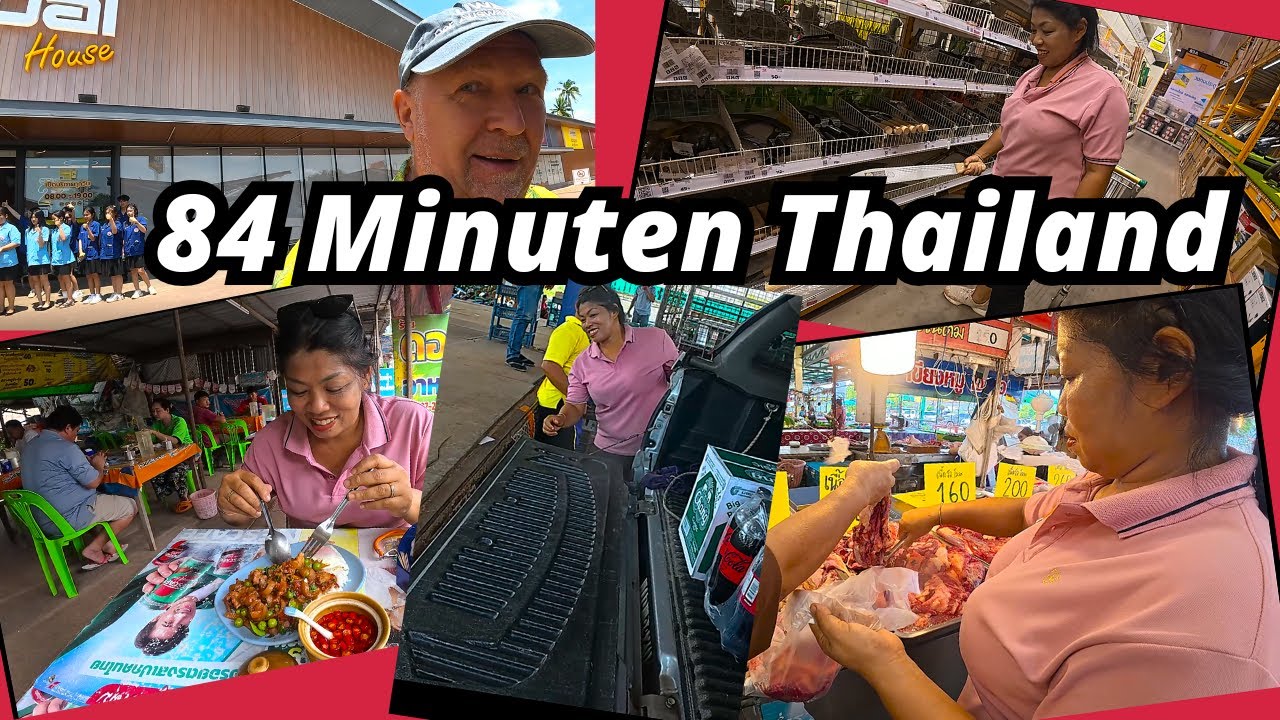 Ein Tag in Thailand, der alles zeigt. 84 Minuten echtes Leben. Die verrückte Tour durch Sakon Nakhon