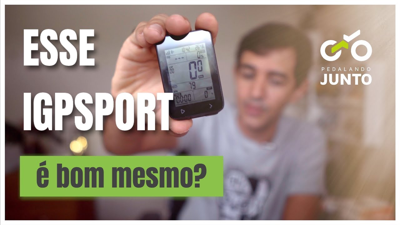 IGPSPORT IGS320 - Ciclo computador com navegação.
