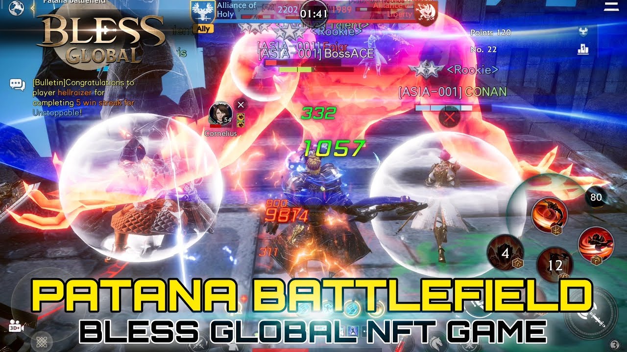 Bless Global Patana Battlefield Nft Game solid gandang bakbakan