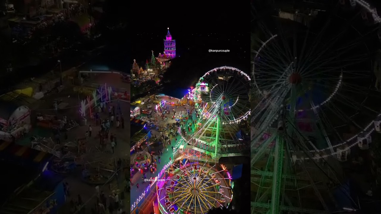 Bara Devi Mandir Kanpur Mela baradevi Mela Navratri Mela #mela #navratri #shorts #youtubeshorts