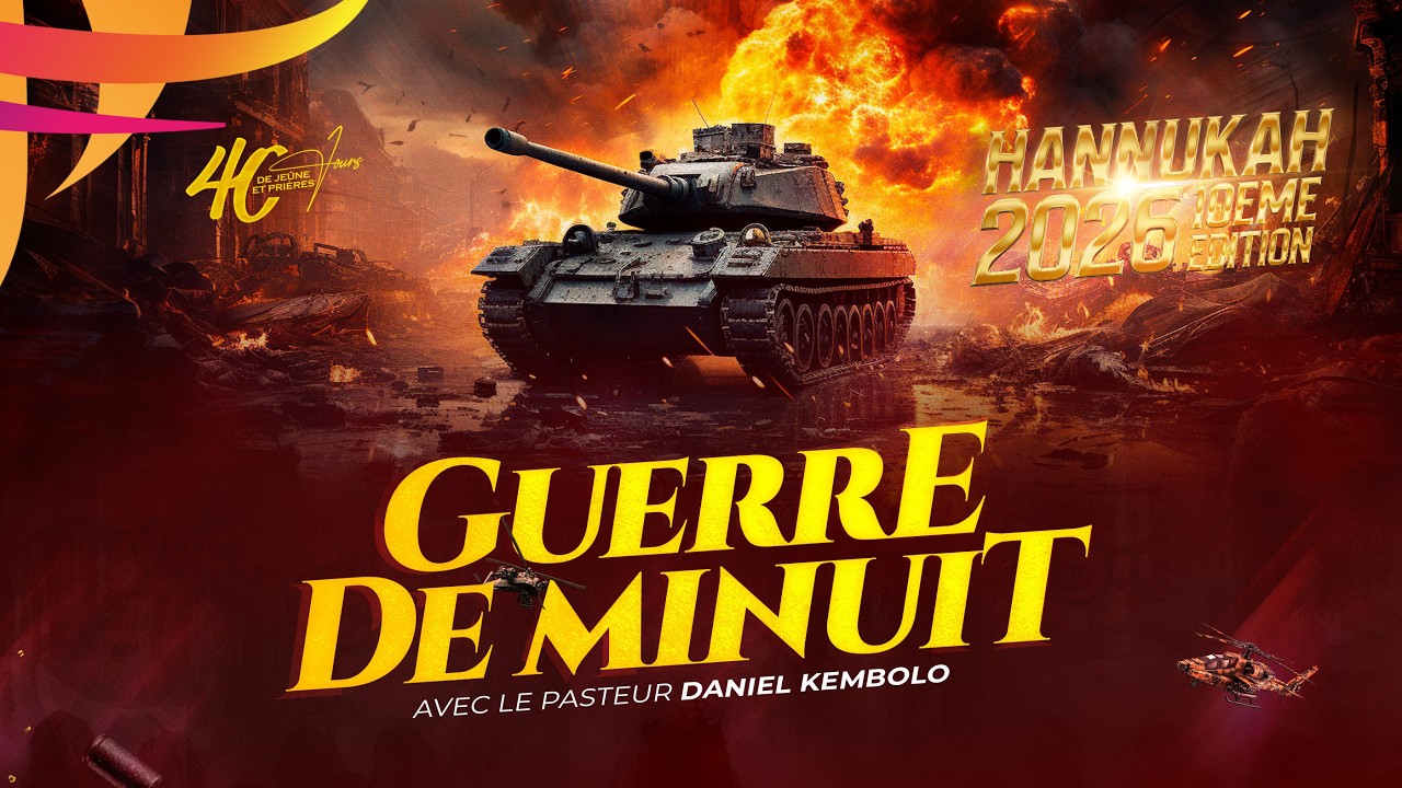 JOUR 35:GUERRE DE MINUIT AVEC LE PASTEUR DANIEL KEMBOLO