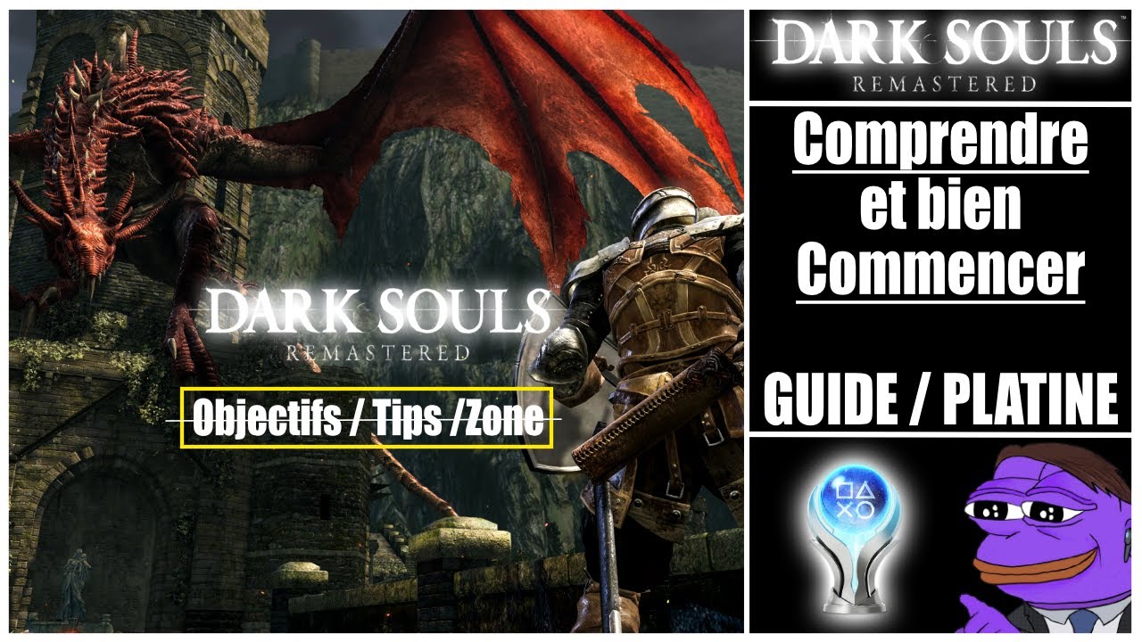 Comprendre et bien commencer Dark Souls REMASTERED ( Tuto / Guide )