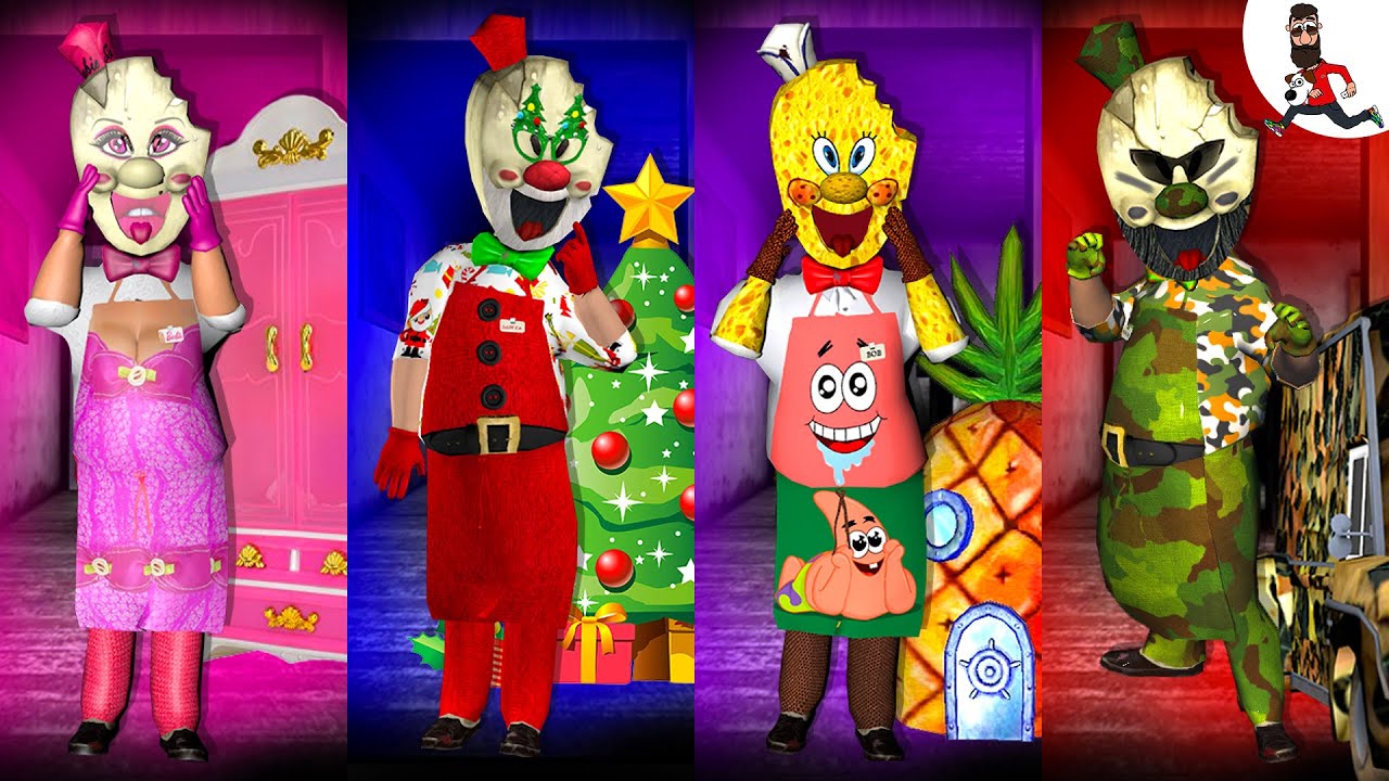 All the Mods of Ice Scream ► Rod is Barbie ► Funny moments in Ice Scream ► The evolution №1