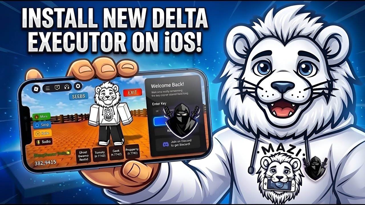 Установка Delta Executor Mobile ИСПРАВЛЕНО НОВОЕ Обновление [V2.735] Roblox на iOS!
