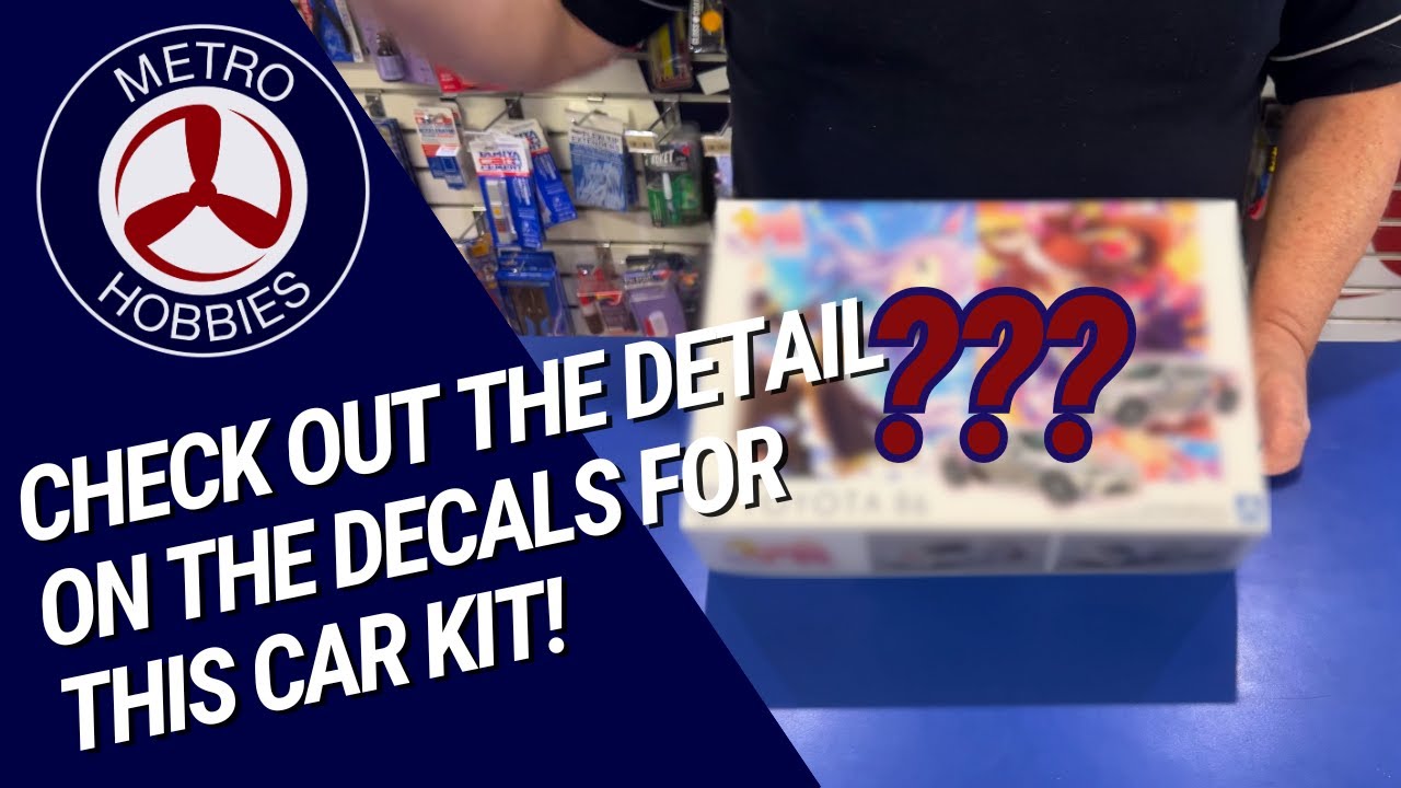 This Car Kits Decals Are Incredible... | Model Kits News