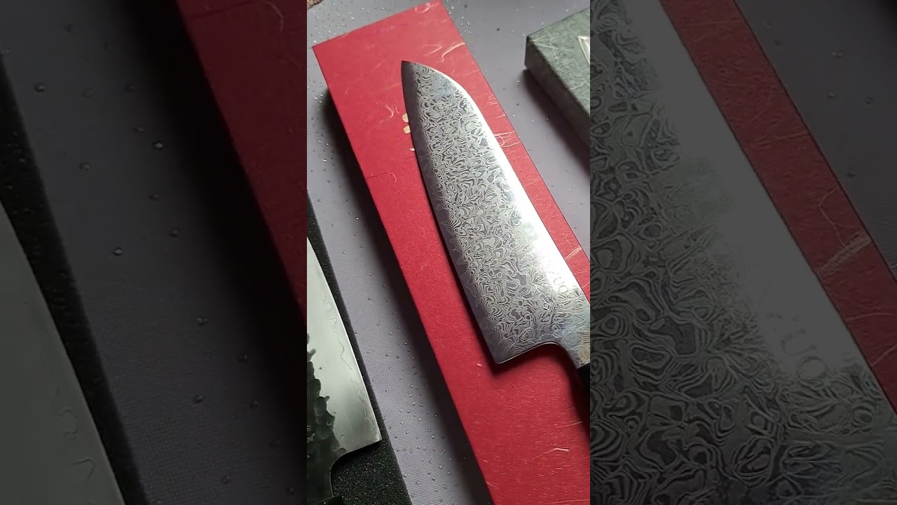 Nože japonského typu. Drahé hračky do vitríny.
