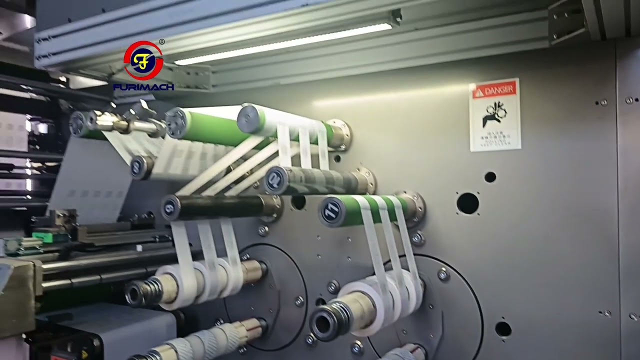 FURIMACH FOUR-COLOR BOPP TAPE PRINTING MACHINE